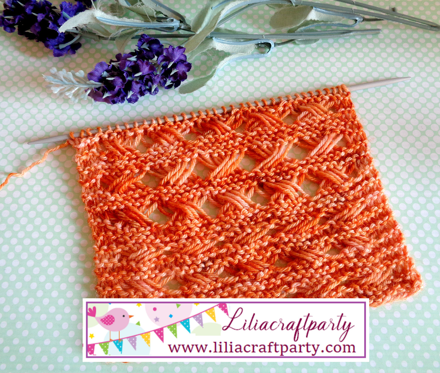 Indian Cross Knitting Stitch learn how to knit easy tutorial knitting stitch