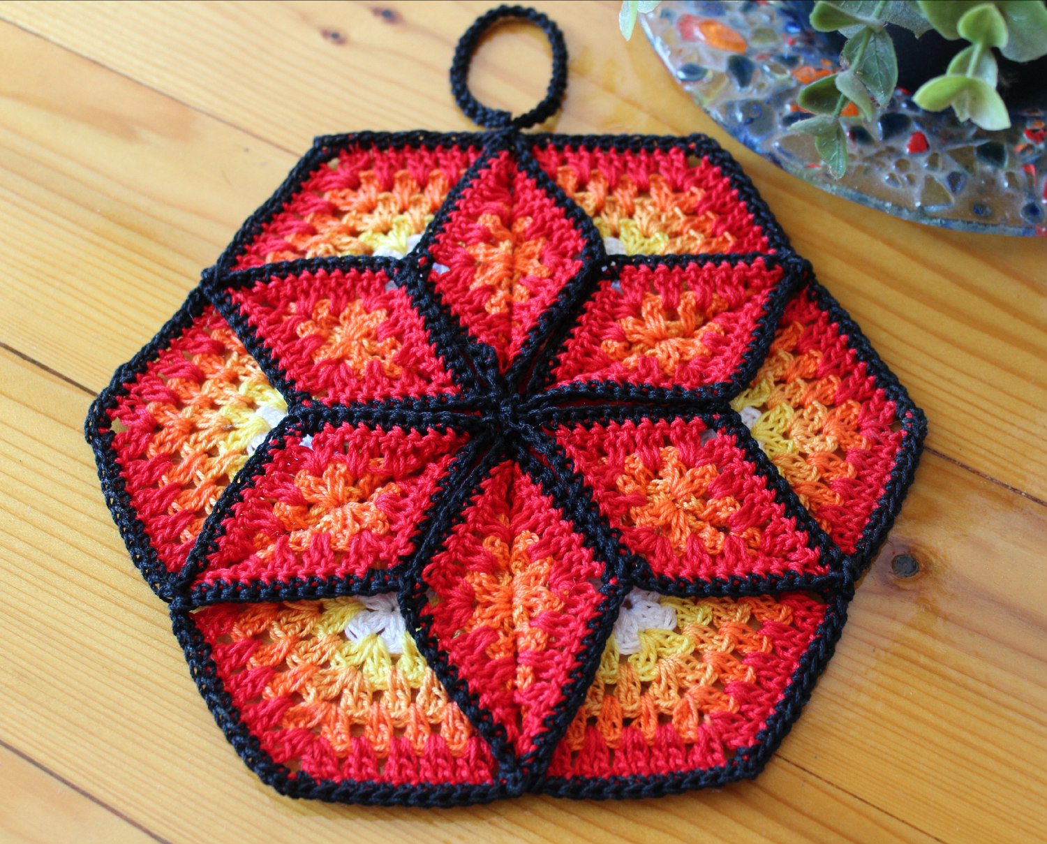 crochet star pot holder pattern for kitchen easy crochet pot holder pdf pattern