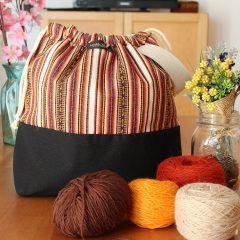 Knitting Project Bag – Andina Collection – Design #2