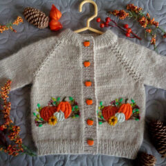 Pumpkin Cardigan