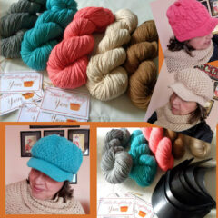 4 Yarns, 6 Brims and Hat Pattern