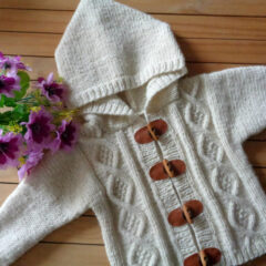 Vanilla Baby Hooded Jacket
